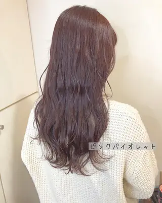 ロング カラー しゅうさん🍝 麻田秀太郎のヘアスタイル