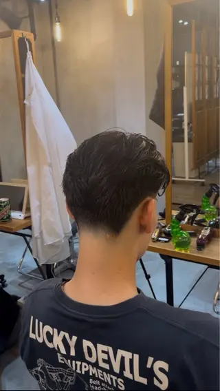 ショート パーマ メンズ 🇺🇸外国人風ヘア 💈N.Yuto💈のヘアスタイル