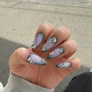 ショート 小川 柚香のネイルデザイン