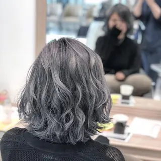 ミディアム カラー 💙髪質改善 💙和田💙のヘアスタイル