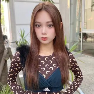 ロング カラー ✨ハッシュカット✨ ユウキ✨のヘアスタイル