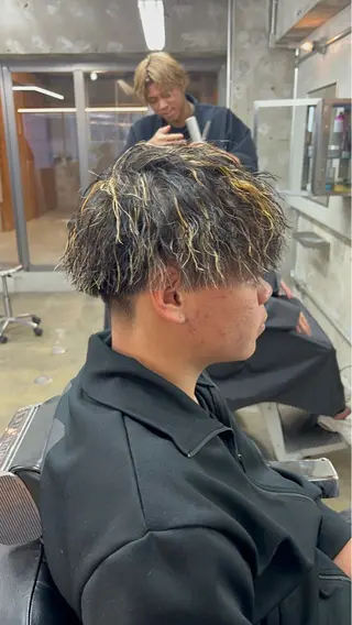 ショート メンズ 松田 潤平のヘアスタイル