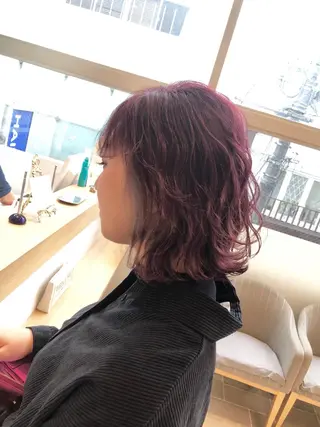 カラー 東梅田エリアカラー ヘアセットNo. 1のヘアスタイル
