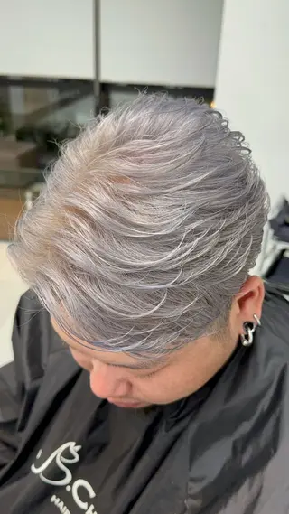 カラー メンズ B.Chance カラーリスト　ペーのヘアスタイル