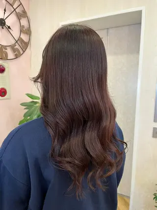 ロング カラー ヘアアレンジ 🍓後藤 はるな🍓のヘアスタイル