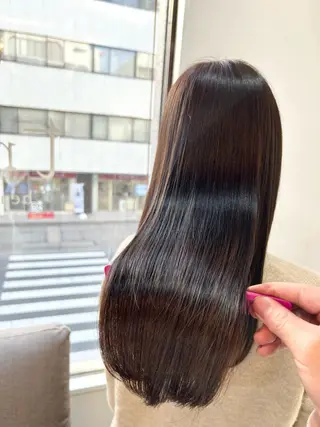 ロング カラー 🌿艶髪透明感 佐藤遥🌿のヘアスタイル