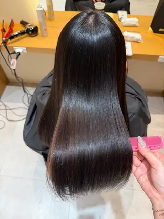 ロング E N T E R所属・🌕髪質改善/透明感 @ENTER大名のヘアスタイル