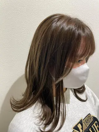 ミディアム カットコンテスト全国 出場経験あり藤澤志のヘアスタイル