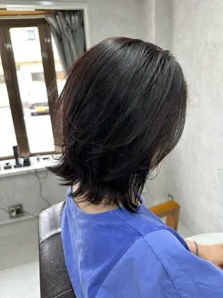 ミディアム Lien 深井店のヘアスタイル