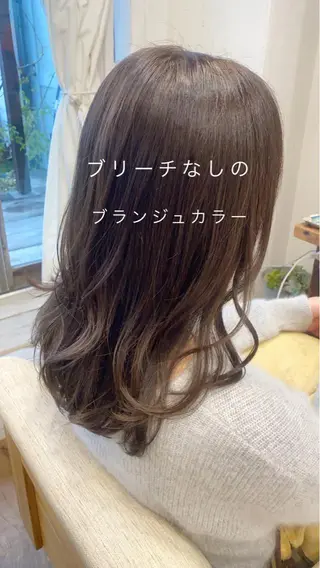 ミディアム sand&rose所属・逗子、パーマスタイル ナオイカイラのヘアスタイル