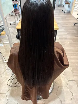 セミロング Earth日吉所属・✨髪質改善カラー✨ 赤味除去カラー／理久のヘアスタイル