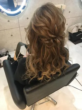 ヘアアレンジ lien natsukiのヘアスタイル