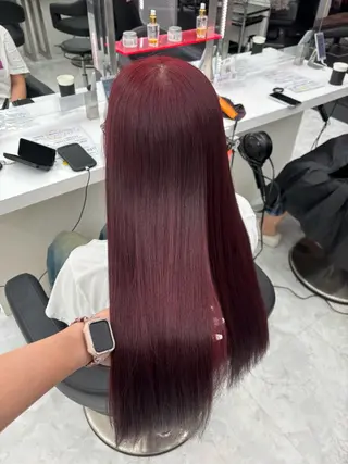 カラー かわいい艶髪🤍 れいな🤍のヘアスタイル