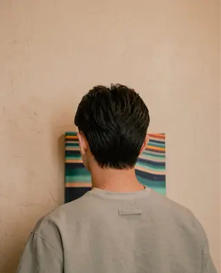 ショート カラー パーマ メンズ 🔗メンズサロン🔗 Kieのヘアスタイル