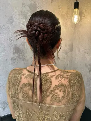 ヘアアレンジ 艶髪/カラー特化 /ヘアアレンジ/桜悠のヘアスタイル