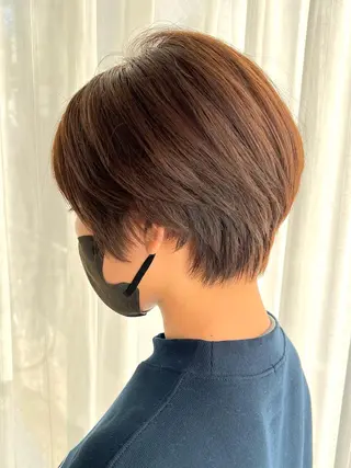 ショート 髪質改善/ショート/ ミディアム/間嶋のヘアスタイル