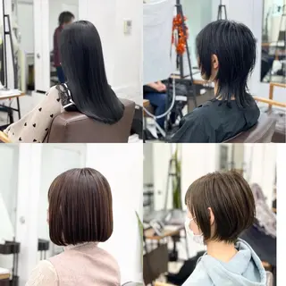 ロング 白髪ぼかしハイライト 白髪ぼかしカラー中澤のヘアスタイル
