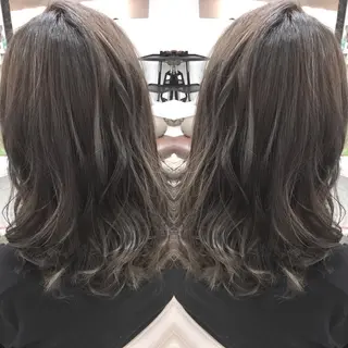 ミディアム 髪質改善 阪口 雄佑のヘアスタイル