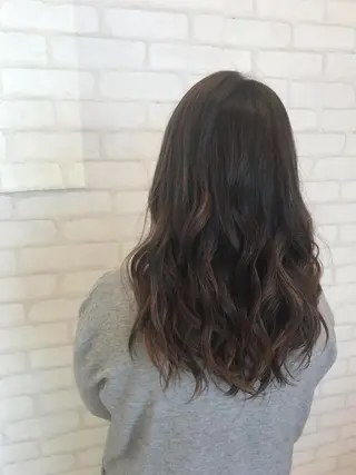 ロング カラー 中川 拓弥のヘアスタイル