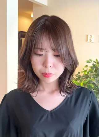 ミディアム 宮本 いぶきのヘアスタイル