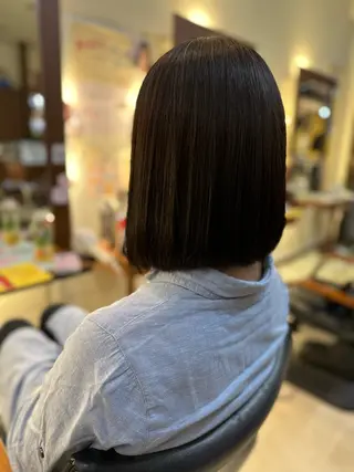 ミディアム hair&makeRIHGA所属・鈴木希優 /ハイトーンカラーのヘアスタイル