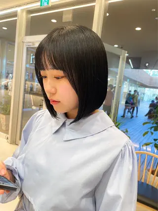 ミディアム 宮原 智美のヘアスタイル