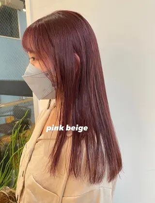 セミロング カラー パーマ ヘアアレンジ ネイル マツエク・マツパ Miku /ブリーチ/ボブのヘアスタイル