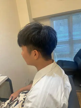 メンズ フリーランスシェアサロンルレイル所属・心斎橋/メンズ /ルレイル/地形真希のヘアスタイル