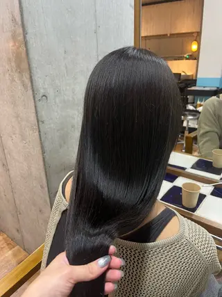 ロング カラー ヘアアレンジ 透明感/ブリーチ/ 髪質改善💛miuのヘアスタイル