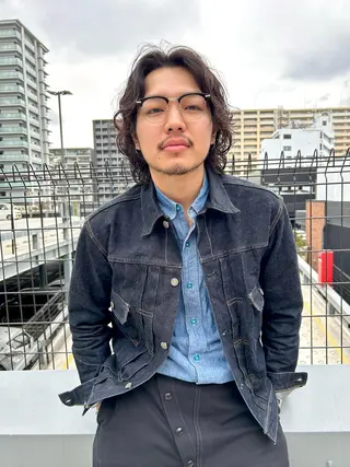 ロング パーマ メンズ メンズ特化❤️🔥 パーマ職人江口佳乃のヘアスタイル