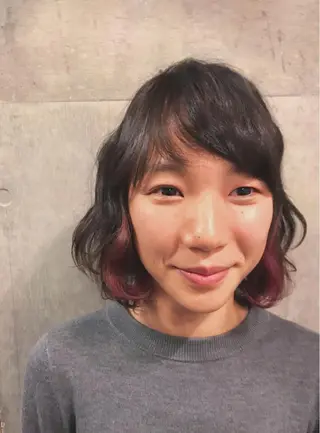 ミディアム カラー ヘアアレンジ 土屋かすみ✁︎. ꙳ 姫カットのヘアスタイル