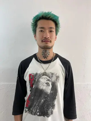 ショート カラー メンズ メンズスタイリスト リュウジのヘアスタイル