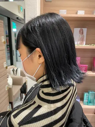 ミディアム カラー ✨武内凌太✨ 複雑履歴/ムラ修正のヘアスタイル