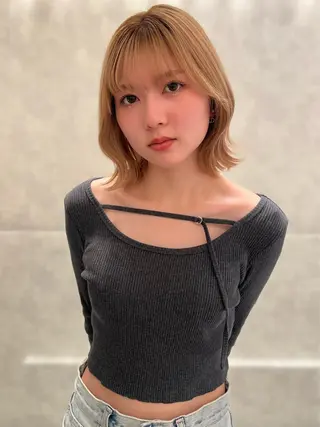 ショート 羽鳥 菜々子のヘアスタイル