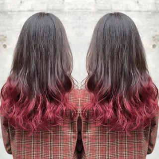 ロング カラー ヘアアレンジ ALLY（アリー）所属・ミニモお気に入り数 No.1宍戸雄弥のヘアスタイル