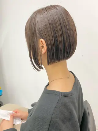 ショート カラー ヘアアレンジ 似合わせ専門美容師 なかじまのヘアスタイル