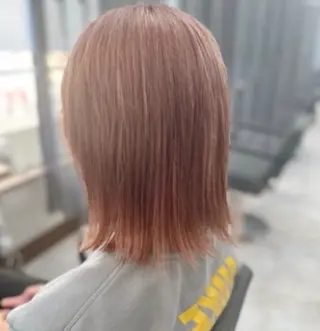 ミディアム カラー TELA HAIR君津店【テーラーヘアー】所属・阿部 優奈のヘアスタイル