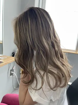 ロング カラー Reb_keiji 👑小倉圭司のヘアスタイル