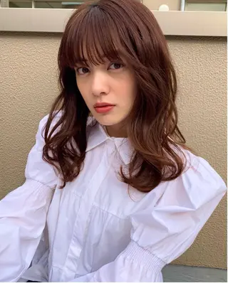 セミロング カラー 🍀髪質改善🍀 SORA  麻布十番のヘアスタイル