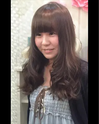 ロング カラー パーマ ヘアアレンジ メンズ キッズ ネイル マツエク・マツパ アイブロウ Leyシェアサロン所属・Ken ドライカット ✂️水素ケアのヘアスタイル