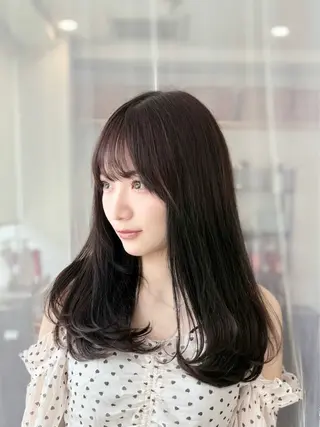 ロング GaKu/ハイトーン /ブリーチ/ブロンドのヘアスタイル