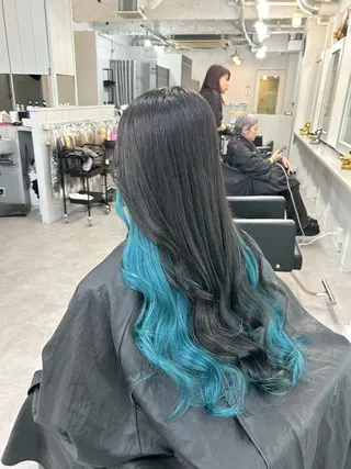 ロング カラー Cielro【 シェイロ 】所属・Cielro/ダブル カラー/西田咲希のヘアスタイル