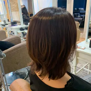 ミディアム カラー パーマ ✨【店長】Lily. 北千住Seina✨のヘアスタイル