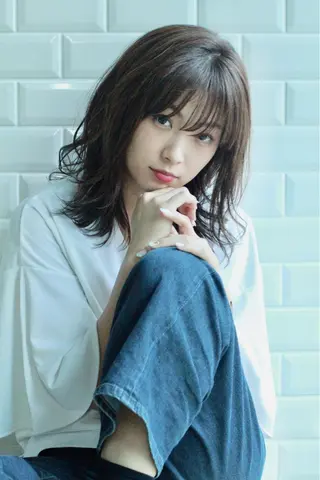 ミディアム カラー APPiiS所属・丸茂 聖名のヘアスタイル