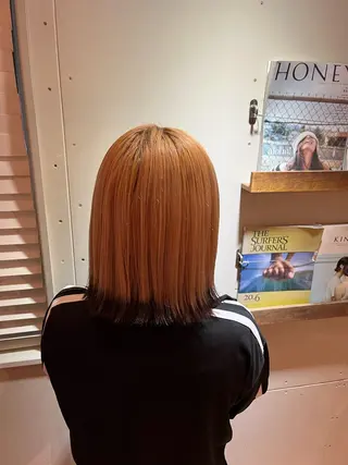 ミディアム カラー メンズパーマ/ ももかのヘアスタイル