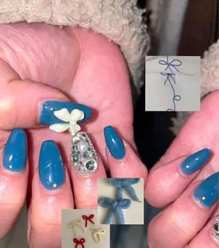 ネイル GO TODAY シェアサロン 渋谷Amiu店所属・渋谷ネイル🎀 y2k/海外ネイルのネイルデザイン