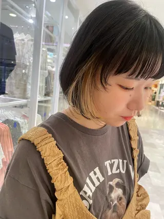 ショート カラー ショート/ボブ/ 吉祥寺/ryoのヘアスタイル