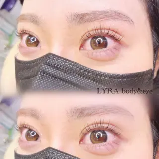 マツエク・マツパ LYRA 【eyelash・eyebrow】所属・LYRA ゆうりのマツエク・マツパデザイン