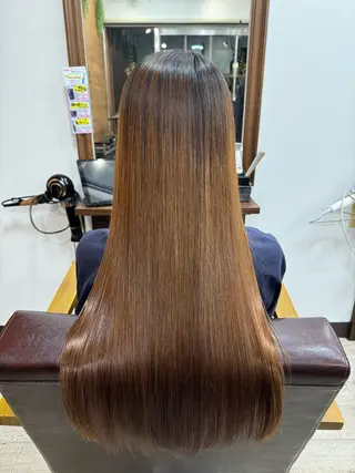 ロング 河端 悠花のヘアスタイル