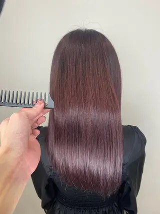 セミロング カラー APPEL所属・APPEL hair ／岡山のヘアスタイル